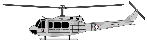 Bell UH-1N Iroquois Fuerza Aérea Dominicana.png